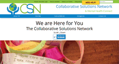 Desktop Screenshot of collaborativesolutionsnetwork.org